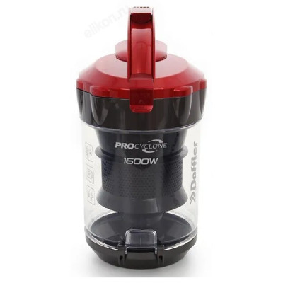 Пылесос DOFFLER VCC 1609 RB, 1600 Вт, 1.5 л-4