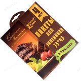 Пакеты для запекания Домашний Сундук 35*43см 4шт/уп ДС-72