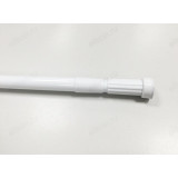 Карниз для ванной DOMINA 70-120 см белый