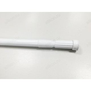 Карниз для ванной DOMINA 70-120 см белый