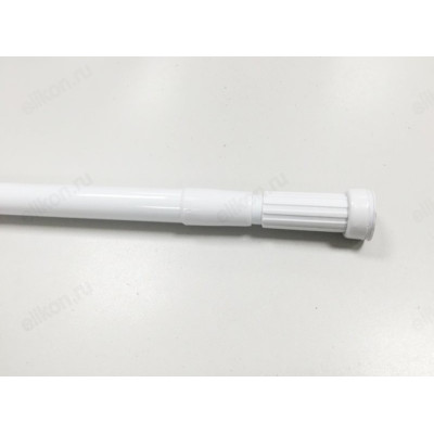 Карниз для ванной DOMINA 70-120 см белый