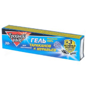 Гель от тараканов Домовой Тройной удар 30мл ПО61