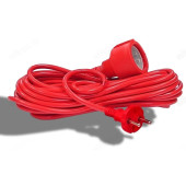 Удлинитель-шнур DOMTOK ПВС 2200Вт б/з 2488