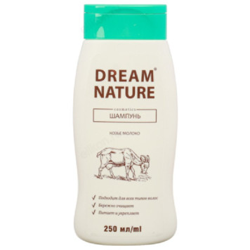 Шампунь для волос Dream Nature с козьим молоком 250мл 974-103