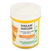 Скраб-пилинг для тела Dream Nature Медовый пунш 250г 977-172