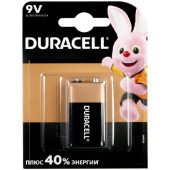 Батарейка 6LR61 крона 9V щелочная Duracell (4)