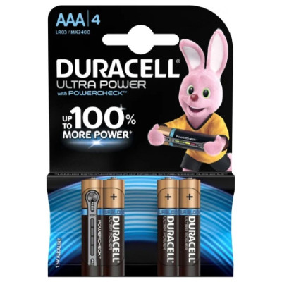 Батарейка Duracell ААА/LR03 Ultra, 1.5 V