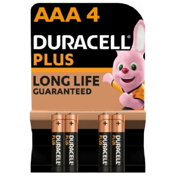 Батарейка Duracell ААА/LR03, 1.5 V