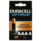 Батарейка ААА/LR03 щелочная Duracell Optimum ВL-10