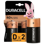 Батарейка LR20 щелочная Duracell (10) Батарейка LR20 щелочная Duracell (10)