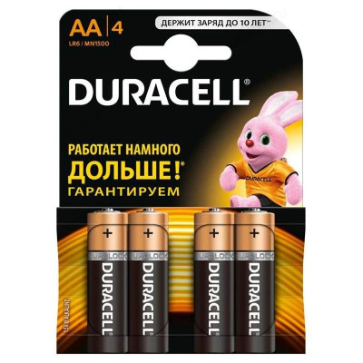 Батарейка  Duracell AA/LR6, 1.5 V-1