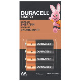 Батарейка пальчиковая AA/LR6 щелочная Duracell (16)