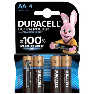 Батарейка Duracell AA/LR6 Ultra, 1.5 V