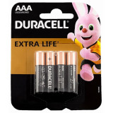 Батарейка ААА/LR03 щелочная Duracell Plus Extra Life MN2400