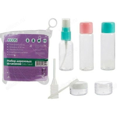 Набор дорожных флаконов EASY TRAVEL 006954