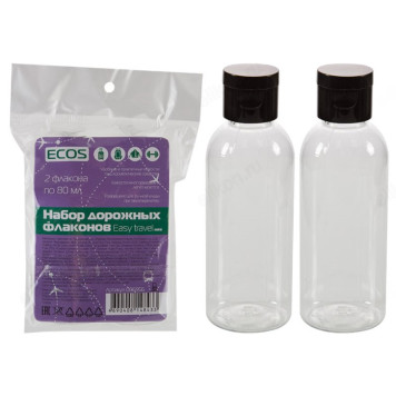 Набор дорожных флаконов EASY TRAVEL mini 006956