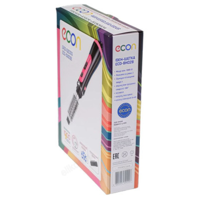 Фен-расческа ECON ECO-BH02B 1000Вт-4