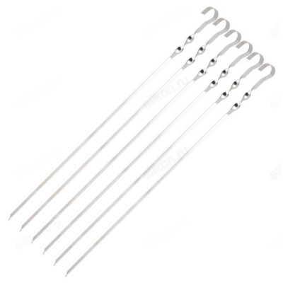 Набор шампуров ECOS 560*10*1мм угловой 6шт 009382