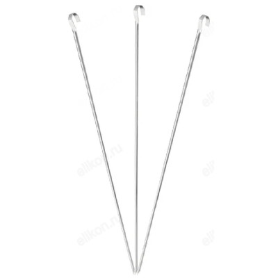 Набор шампуров ECOS 560*10*0.7 мм угловой 3 шт 999716-1