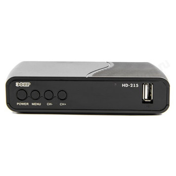 Антенный приемник DVB-T2 Эфир HD-215-1