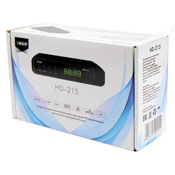 Антенный приемник DVB-T2 Эфир HD-215-4