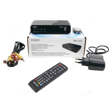 Антенный приемник DVB-T2 Эфир HD-215-5