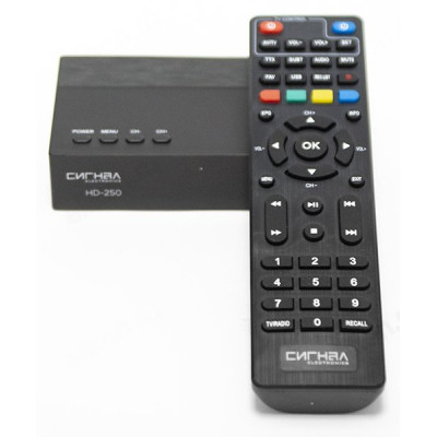 Антенный приемник DVB-T2/C HD HD-250-1