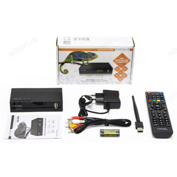 Антенный приемник DVB-T2/C HD HD-250-6