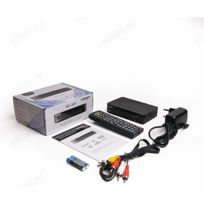 Антенный приемник DVB-T2 Эфир HD-505-3