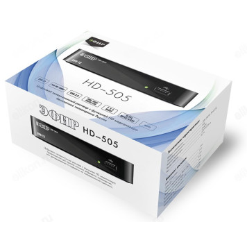 Антенный приемник DVB-T2 Эфир HD-505-4
