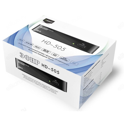 Антенный приемник DVB-T2 Эфир HD-505-4