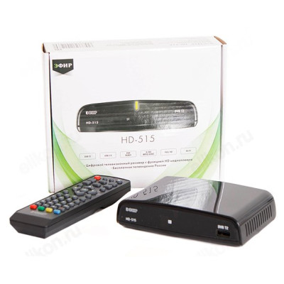 Антенный приемник DVB-T2 Эфир HD-515