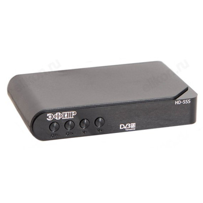 Антенный приемник DVB-T2 Эфир HD-555-2