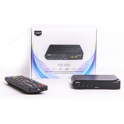 Антенный приемник DVB-T2 Эфир HD-555