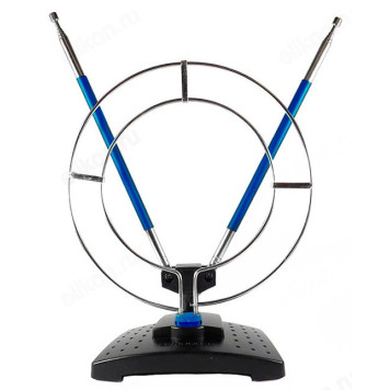 Антенна комнатная ДМВ+МВ пассивная с кольцом Эфир SE-910