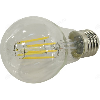 Лампа светодиодная LED E27 A60 9W 30K ЭкоСвет