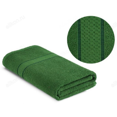 Полотенце махровое 30х50см 1534Х хаки