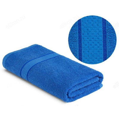 Полотенце махровое 30х50см 1534С синий