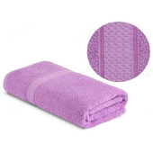 Полотенце махровое 30х50см 1534Сир сиреневый