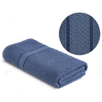 Полотенце махровое 30х50см 1534СС серо-синий (серый)