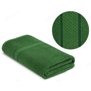 Полотенце махровое 40х70см 1535Х хаки