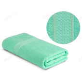 Полотенце махровое 40х70см 1535М мятный (бирюз.)