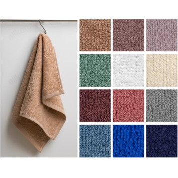 Полотенце махровое Салфетка 30х50см 360 г/м 1631Сл сливочный