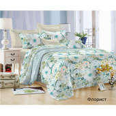 Набор для сна Satin collection Флорист Евростандарт 2139Фт