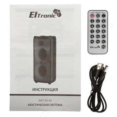 Портативная акустика Eltronic 05 20-42 Fire Box 220, черный-3