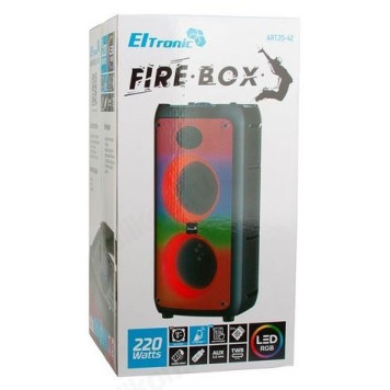 Портативная акустика Eltronic 05 20-42 Fire Box 220, черный-4