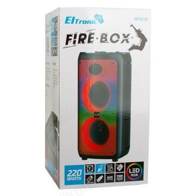 Портативная акустика Eltronic 05 20-42 Fire Box 220, черный-4