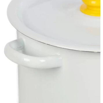 Позница-Мантоварка 9.0л эмал., Каприче, 3 вставки, с пластм. кнопкой ЭМАЛЬ (СИБ.ТОВАРЫ) С17223118-6