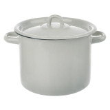 Кастрюля (3.5л, цилиндр) эмал., светлая ЭМАЛЬ (СИБ.ТОВАРЫ) С41612