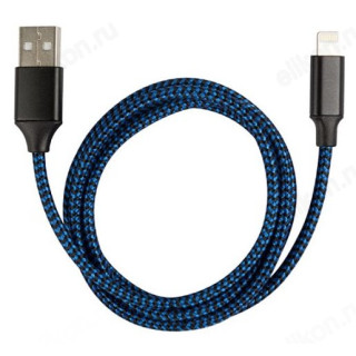 Кабель USB - Lightning 1м 2А ENERGY ET-03 006283 Синий